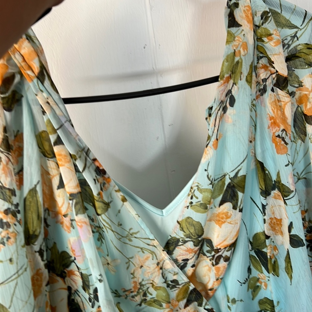 New Calvin Klein floral dress size 6